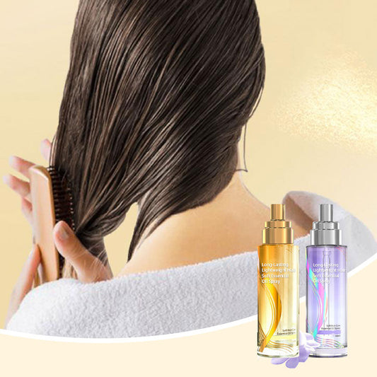 💞 Olio spray ammorbidente leggero e di lunga durata per capelli